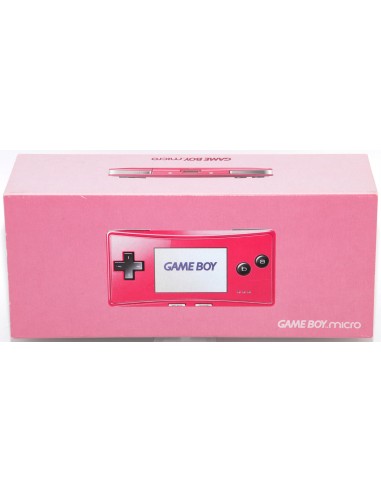 Game Boy Micro Rosa (Con Caja + Sin...