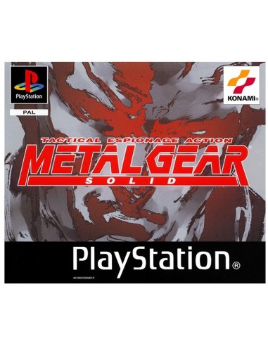 Metal Gear Solid (Sin Manual + Caja...
