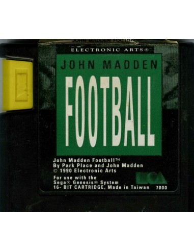 John Madden Football (Cartucho) - MD