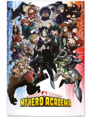 Poster My Hero Academia Class 1-A &...