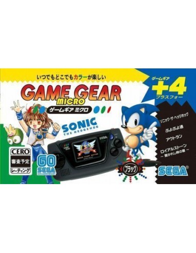 Game Gear Micro Negra (Con Caja) - GG