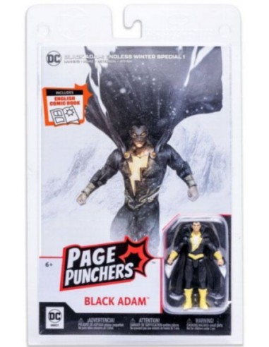 DC Page Punchers Figura & Cómic Black...