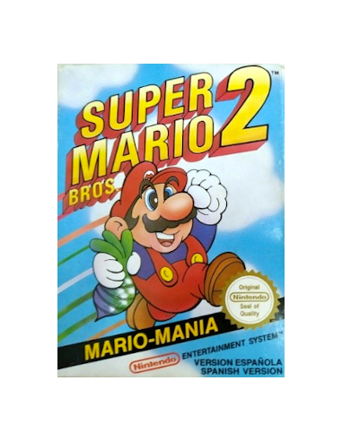 Super Mario Bros 2 (Caja Deteriorada...