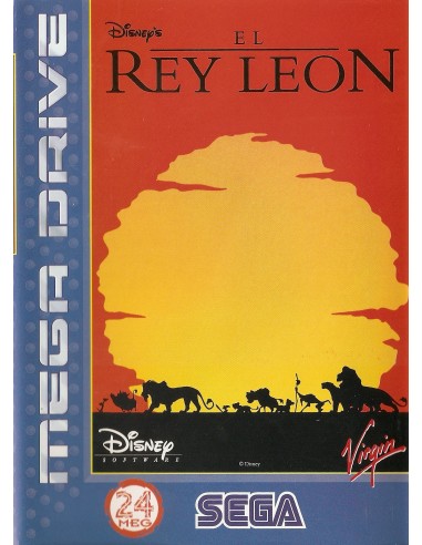 El Rey León (Pegatina Cartucho...