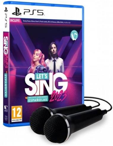 Let's Sing 2023 + 2 Micrófonos - PS5