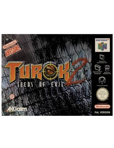 Turok 2 (Caja Deteriorada) - N64