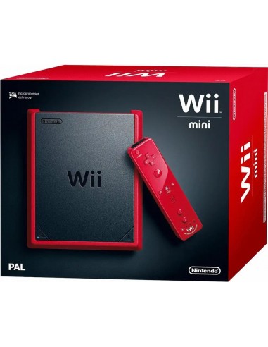 Wii Mini Roja (Con Caja Deteriorada +...