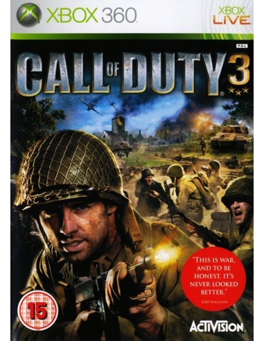 Call of Duty 3 (PAL-UK) - X360