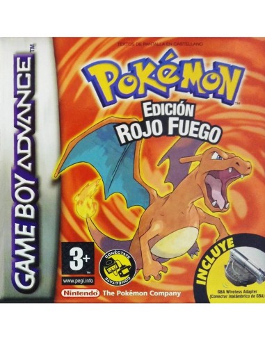 Pokemon Rojo Fuego (Caja Deteriorada)...