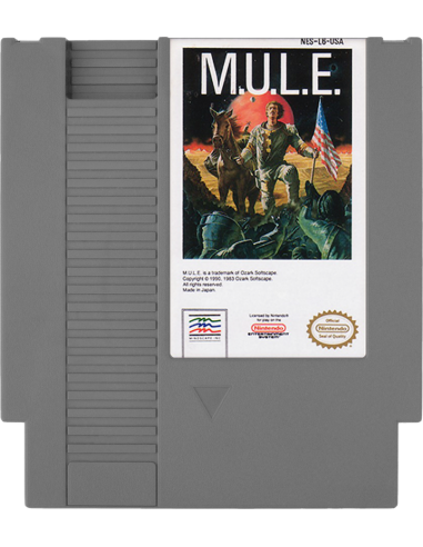 M.U.L.E. (Cartucho NTSC-U) - NES
