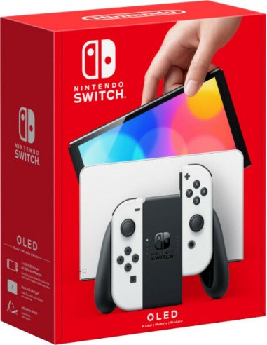 Nintendo Switch (Versión Oled) Blanca...