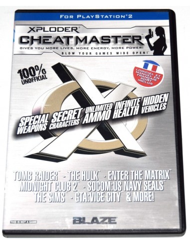 Xploder Cheatmaster para Playstation 2