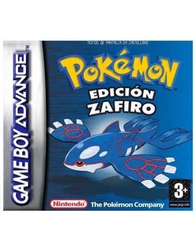 Pokemon Zafiro (Sin Manual) - GBA