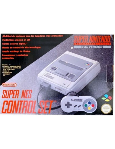 Super Nintendo + Mando (Con Caja)...