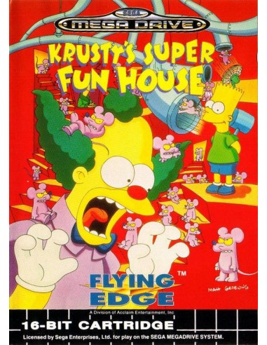 Krusty's Super Fun House - MD