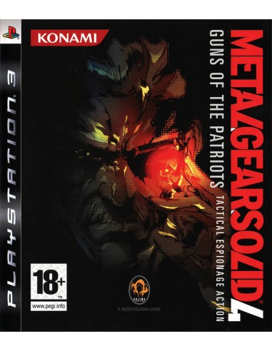 Metal Gear Solid 4 (PAL-UK) - PS3