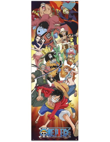 Poster Puerta One Piece 53x1'58cm