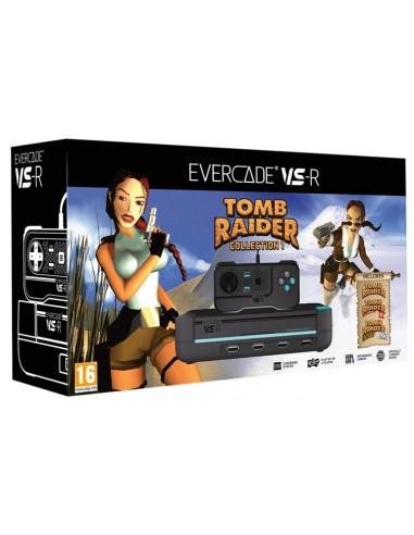 Evercade VS-R + Tomb Raider...
