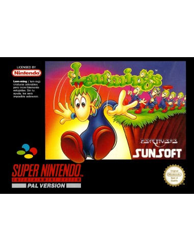 Lemmings (Sin Manual) - SNES