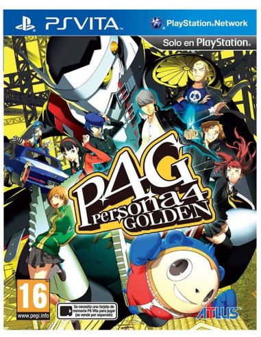 Persona 4 Golden (Portada...