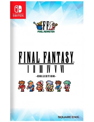 Final Fantasy I-VI Pixel Remaster...