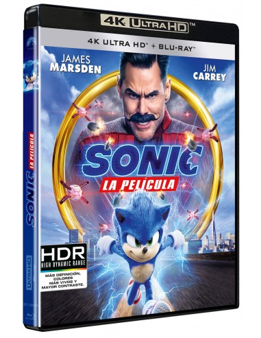 Sonic: La Película (4K UHD + Blu-Ray)