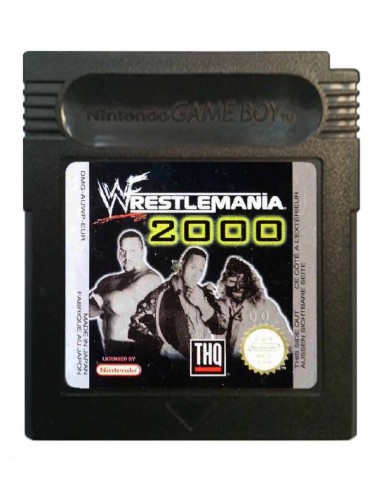 Wrestlemania 2000 (Cartucho Pegatina...