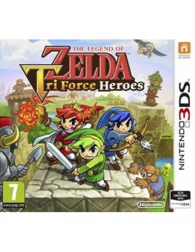 The legend of Zelda Tri Force Heroes...