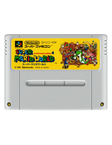 Super Mario World (Cartucho NTSC-J) -...