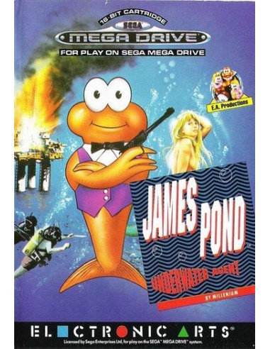 James Pond Underwater Agent (Caratula...