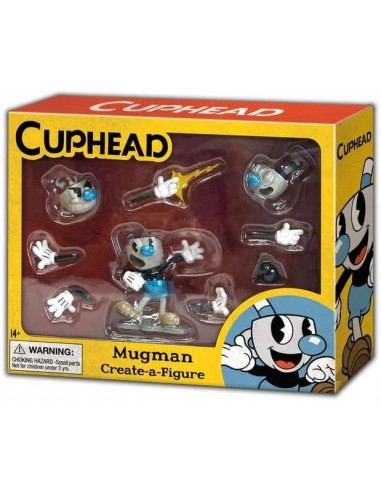 Figura Cuphead Create Mugman