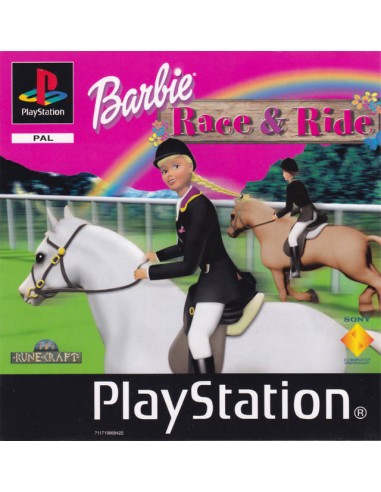 Barbie Race & Ride (Caja Deteriorada)...