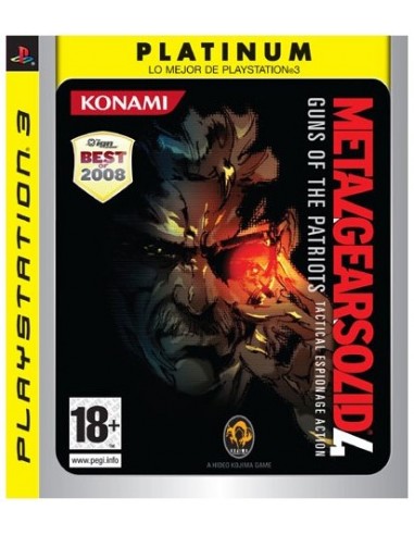 Metal Gear Solid 4 Platinum (Sin...