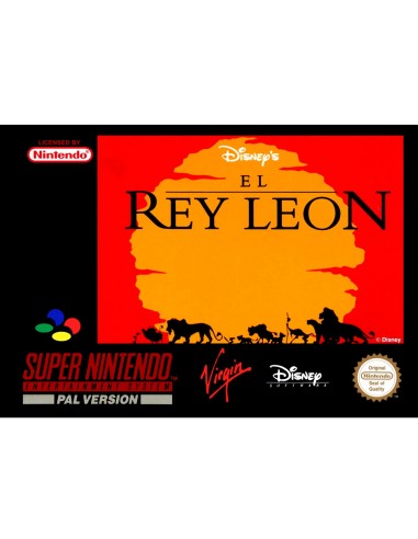 El Rey León (Caja Deteriorada) - SNES