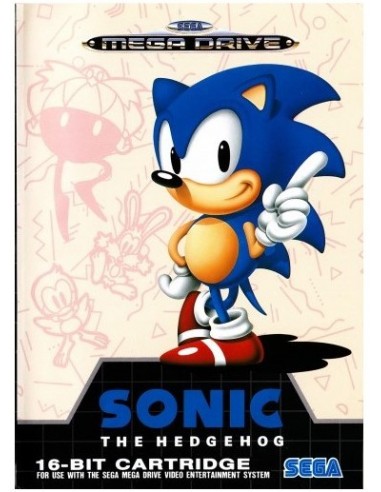 Sonic The Hedgehog (Caratula y Manual...