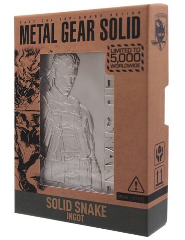 Lingote Limited Edition Metal Gear...