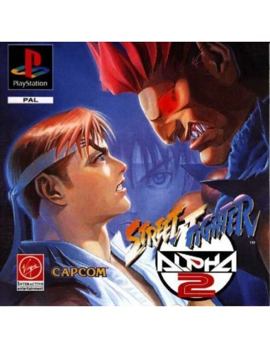 Street Fighter Alpha 2 (Caja y Manual...