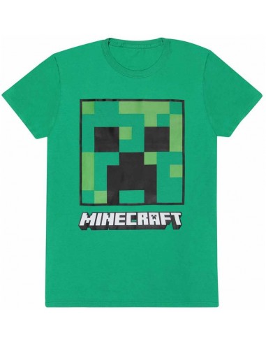 Camiseta Minecraft Creeper Face...