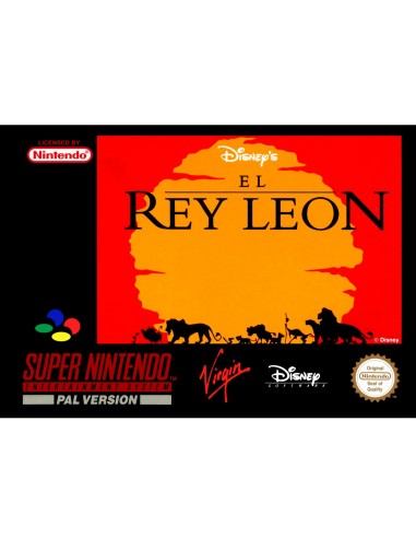 El Rey León (Caja y Manual...