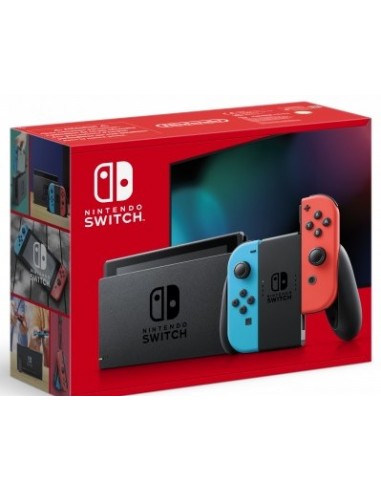 Nintendo Switch Azul Neón - Rojo Neón...