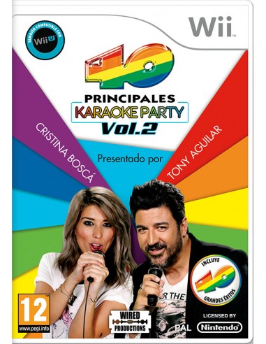 40 Principales Karaoke Party Vol.2 - Wii