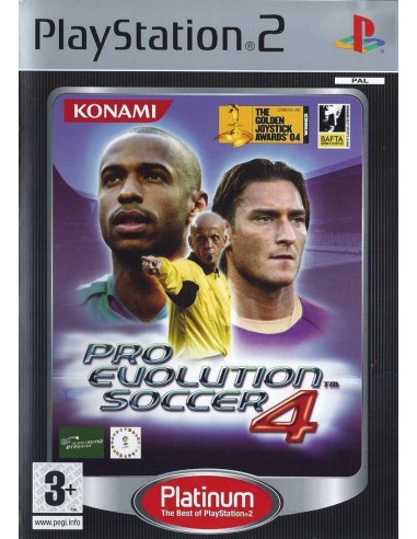 Pro Evolution Soccer 4 (Platinum) - PS2