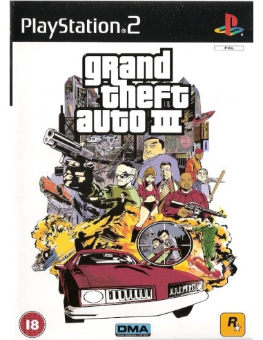 Grand Theft Auto 3 (PAL-UK) - PS2