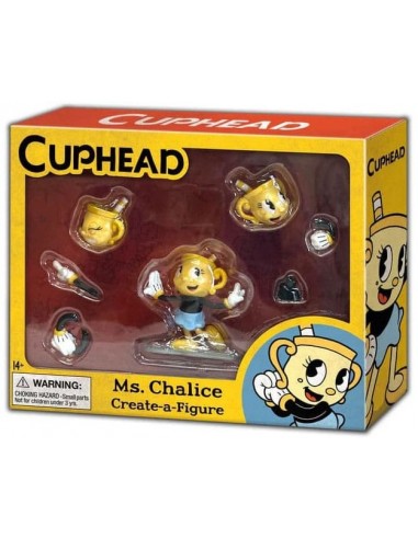 Figura Cuphead Create Ms.Chalice