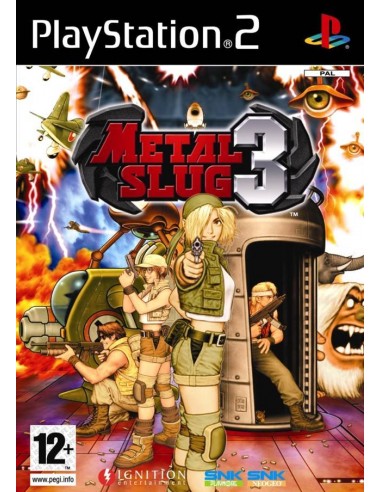 Metal Slug 3 (Portada Deteriorada) - PS2