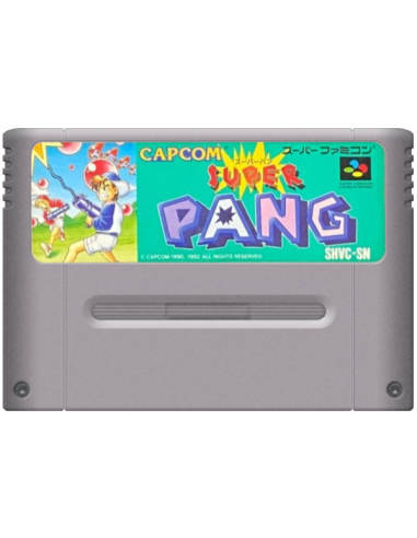 Super Pang (Cartucho NTSC-J) - SNES