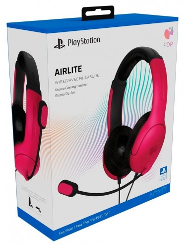 Headset Airlite Wired Cosmic Red