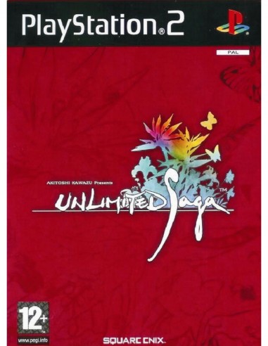 Unlimited Saga (Forro deteriorado) - PS2