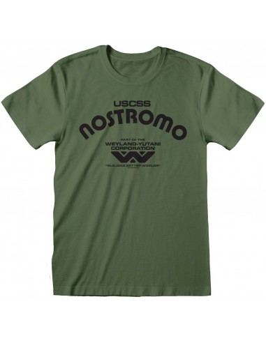 Camiseta Retro Alien Nostromo (Talla L)