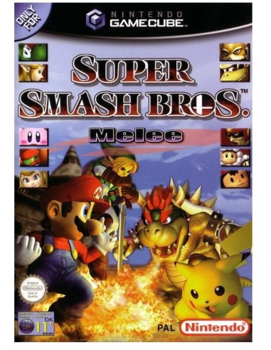 Super Smash Bros Melee (Sin Manual) - GC